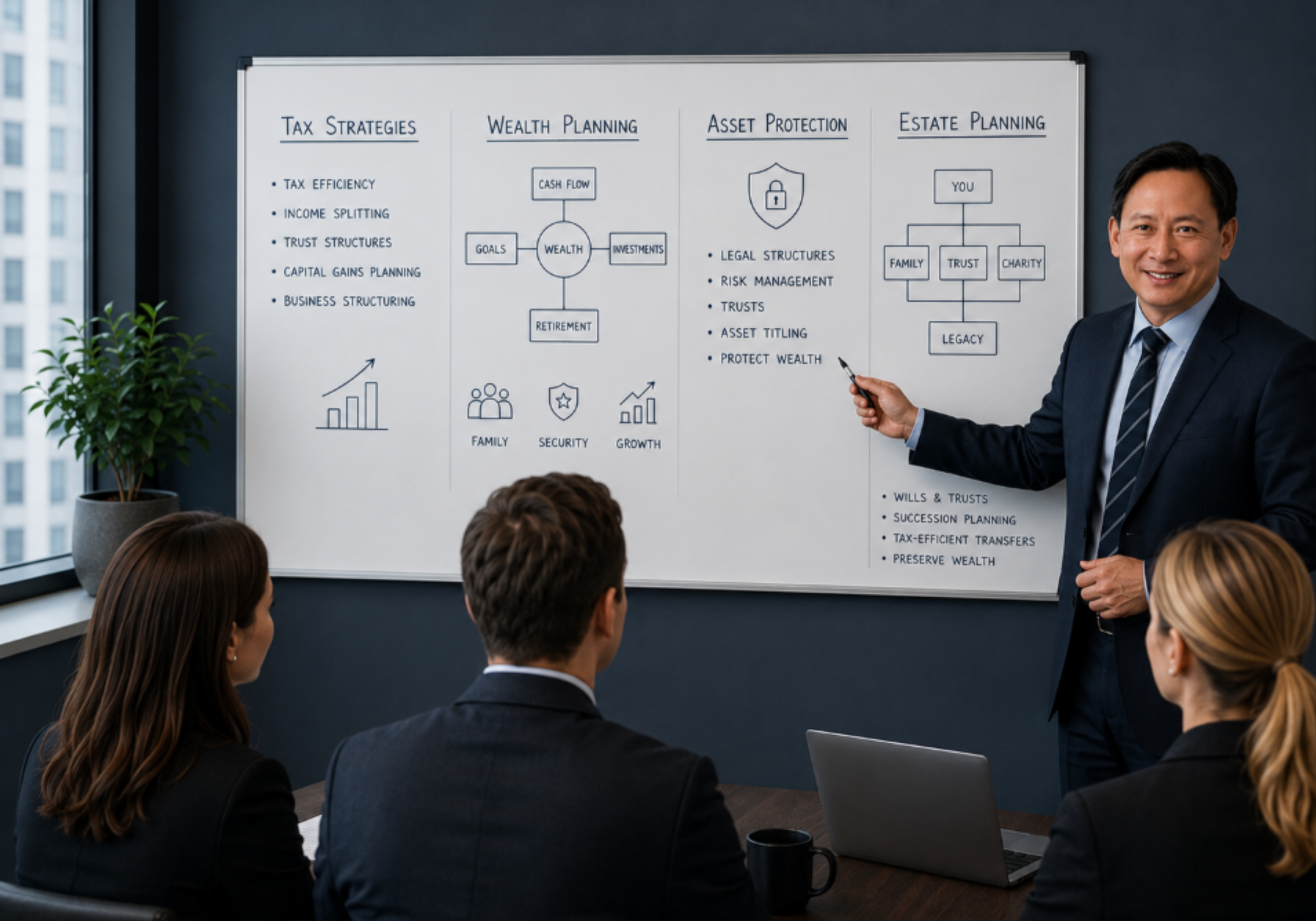 Common areas of adviser support